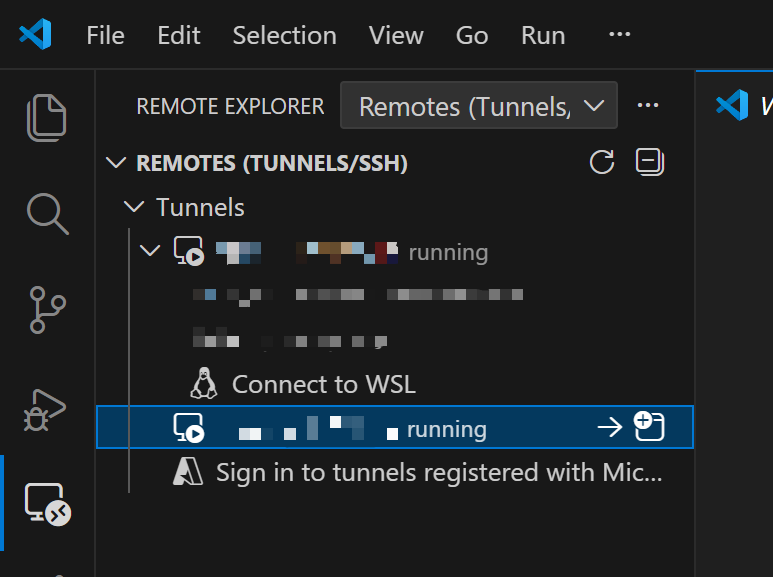 WSL已成功建立隧道|669x500