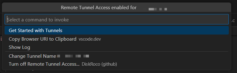 Menu for tunnel|690x211
